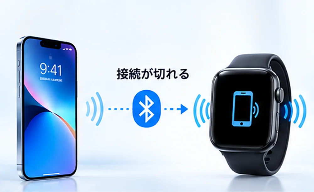 iPhoneとApple Watchが離れたときに通知する仕組み