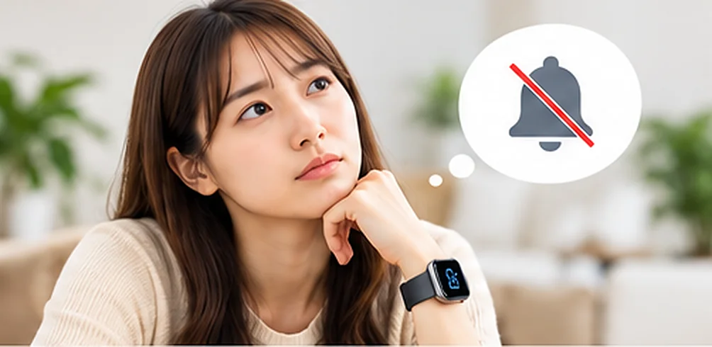 Apple WatchでiPhoneの置き忘れ通知がこないイメージ